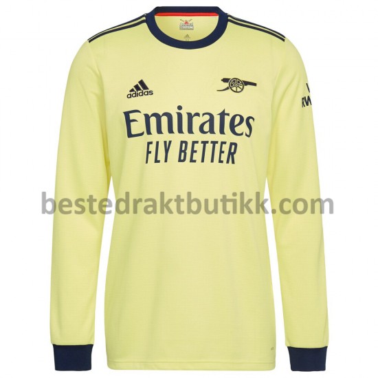 Fotballdrakter Arsenal Bortedraktsett 2021-2022 Langermet til Herre
