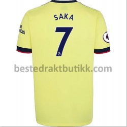 Fotballdrakter Arsenal Bukayo Saka 7 Bortedraktsett 2021-2022 til Herre