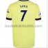 Fotballdrakter Arsenal Bukayo Saka 7 Bortedraktsett 2021-2022 til Herre