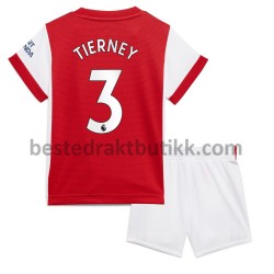 Fotballdrakter Arsenal Kieran Tierney 3 Hjemmedraktsett 2021-2022 til Barn