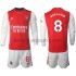 Fotballdrakter Arsenal Odegaard 8 Hjemmedraktsett 2021-2022 Langermet til Barn