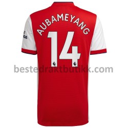 Fotballdrakter Arsenal Pierre-Emerick Aubameyang 14 Hjemmedraktsett 2021-2022 til Herre