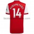 Fotballdrakter Arsenal Pierre-Emerick Aubameyang 14 Hjemmedraktsett 2021-2022 til Herre