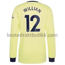 Fotballdrakter Arsenal Willian 12 Bortedraktsett 2021-2022 Langermet til Herre