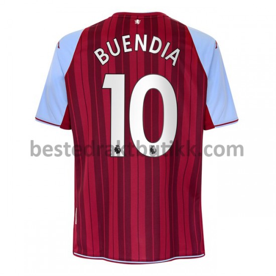 Fotballdrakter Aston Villa Emiliano Buendia 10 Hjemmedraktsett 2021-2022 til Herre