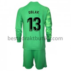 Fotballdrakter Atlético Madrid Keeper Jan Oblak 13 Tredjedraktsett 2021-2022 Langermet til Barn