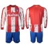 Fotballdrakter Atlético Madrid Hjemmedraktsett 2021-2022 Langermet til Barn