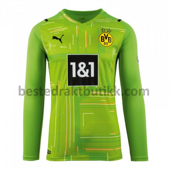 Fotballdrakter BVB Borussia Dortmund Keeper M002 2021-2022 Langermet til Herre