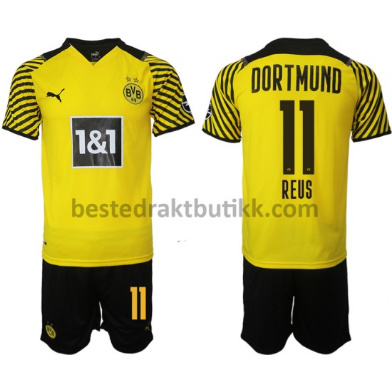 Fotballdrakter BVB Borussia Dortmund Marco Reus 11 Hjemmedraktsett 2021-2022 til Barn