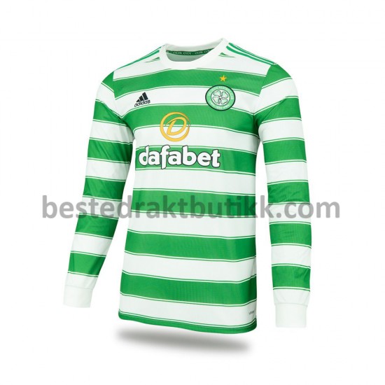 Fotballdrakter Celtic Hjemmedraktsett 2021-2022 Langermet til Herre