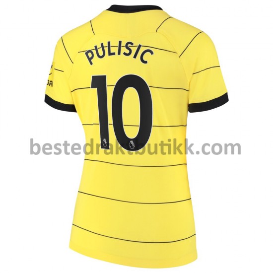 Fotballdrakter Chelsea Christian Pulisic 10 Bortedraktsett 2021-2022 til Dame