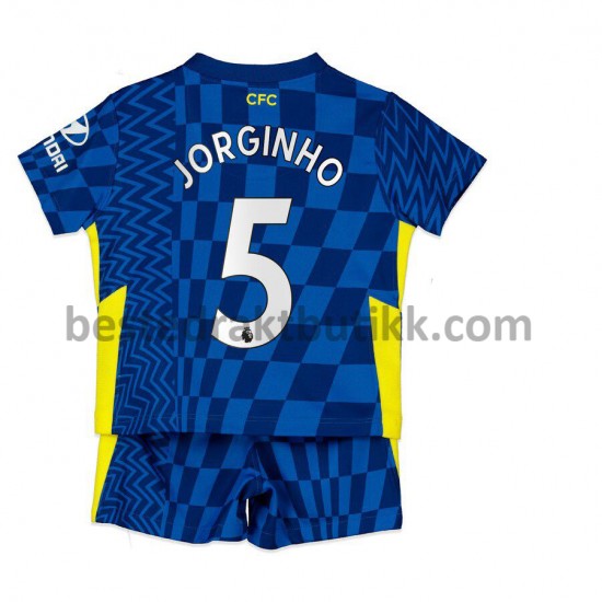 Fotballdrakter Chelsea Jorginho 5 Hjemmedraktsett 2021-2022 til Barn