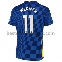 Fotballdrakter Chelsea Timo Werner 11 Hjemmedraktsett 2021-2022 til Herre