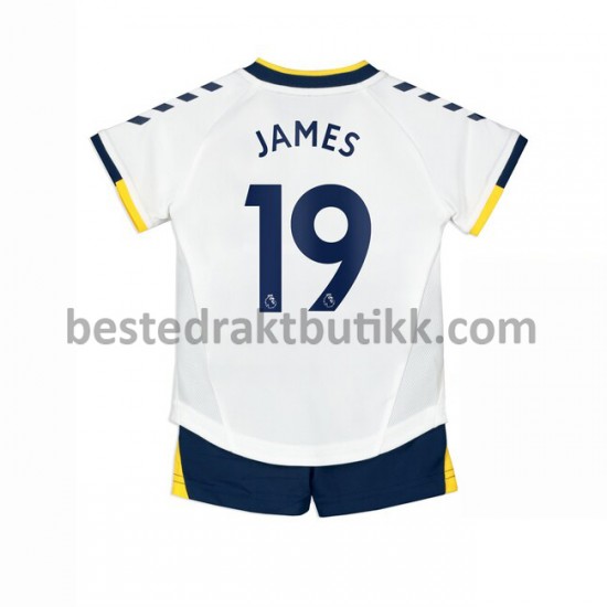 Fotballdrakter Everton James Rodriguez 19 Tredjedraktsett 2021-2022 til Barn