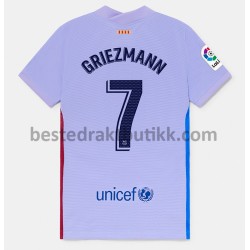 Fotballdrakter FC Barcelona Antoine Griezmann 7 Bortedraktsett 2021-2022 til Herre