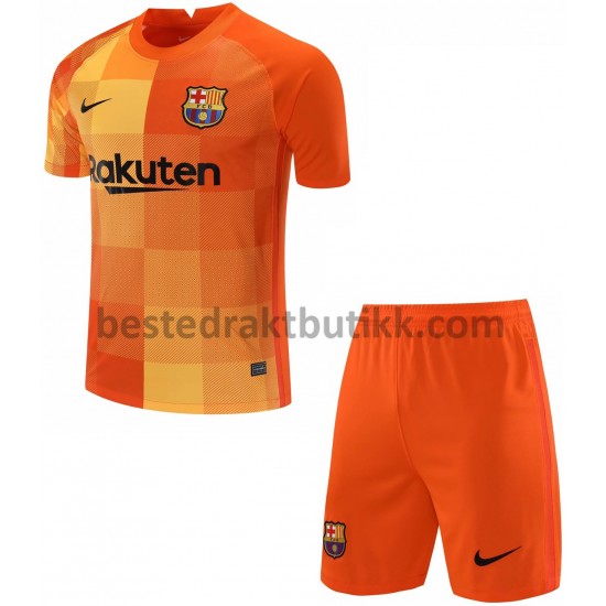 Fotballdrakter FC Barcelona Keeper Hjemmedraktsett 2021-2022 til Barn