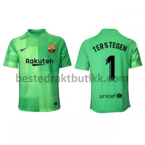 Fotballdrakter FC Barcelona Keeper Ter Stegen 1 Tredjedraktsett 2021-2022 til Herre