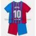 Fotballdrakter FC Barcelona Lionel Messi 10 Hjemmedraktsett 2021-2022 til Barn