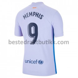 Fotballdrakter FC Barcelona Memphis Depay 9 Bortedraktsett 2021-2022 til Herre