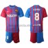 Fotballdrakter FC Barcelona Miralem Pjanic 8 Hjemmedraktsett 2021-2022 til Barn