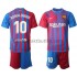 Fotballdrakter FC Barcelona Ronaldinho 10 Hjemmedraktsett 2021-2022 til Barn
