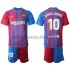 Fotballdrakter FC Barcelona Ronaldinho 10 Hjemmedraktsett 2021-2022 til Barn