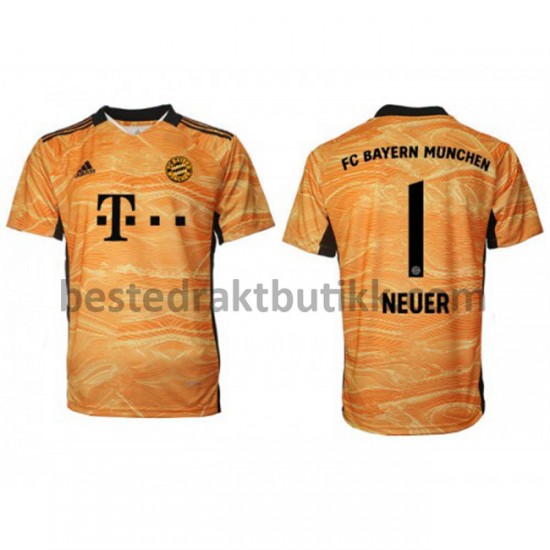 Fotballdrakter FC Bayern München Keeper Manuel Neuer 1 Hjemmedraktsett 2021-2022 til Herre