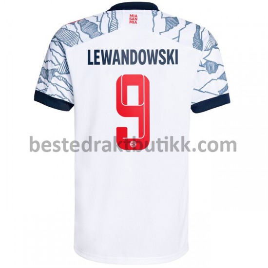 Fotballdrakter FC Bayern München Robert Lewandowski 9 Tredjedraktsett 2021-2022 til Herre