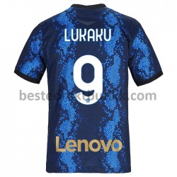 Fotballdrakter Inter Milan Romelu Lukaku 9 Hjemmedraktsett 2021-2022 til Herre