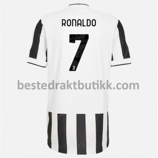 Fotballdrakter Juventus Cristiano Ronaldo 7 Hjemmedraktsett 2021-2022 til Herre