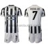 Fotballdrakter Juventus Cristiano Ronaldo 7 Hjemmedraktsett 2021-2022 til Barn