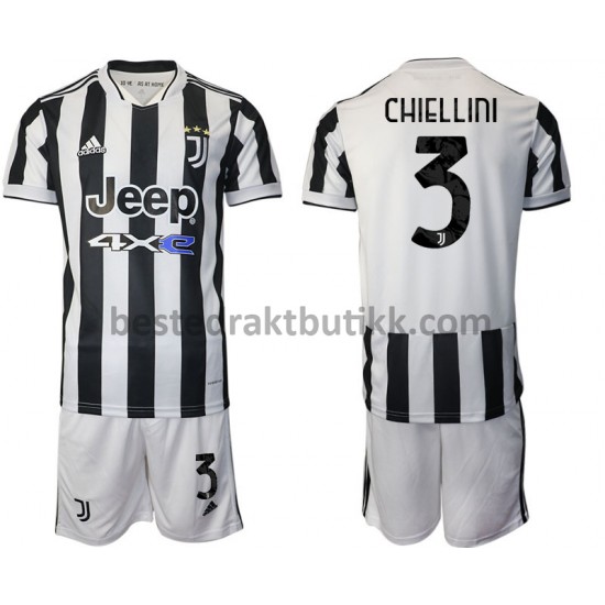 Fotballdrakter Juventus Giorgio Chiellini 3 Hjemmedraktsett 2021-2022 til Barn