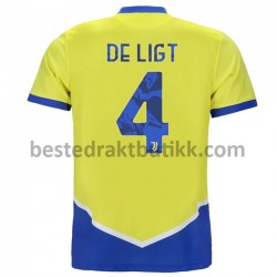 Fotballdrakter Juventus Matthijs de Ligt 4 Tredjedraktsett 2021-2022 til Herre