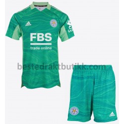 Fotballdrakter Leicester City Keeper Bortedraktsett 2021-2022 til Barn