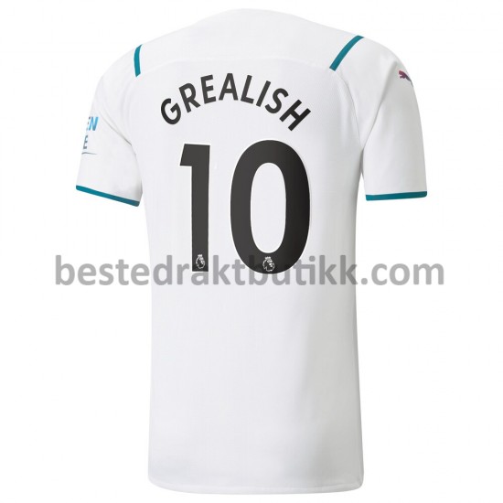 Fotballdrakter Manchester City Jack Grealish 10 Bortedraktsett 2021-2022 til Herre