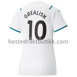 Fotballdrakter Manchester City Jack Grealish 10 Bortedraktsett 2021-2022 til Dame