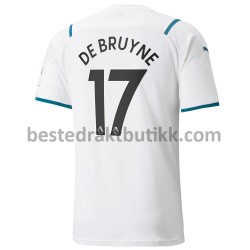 Fotballdrakter Manchester City Kevin De Bruyne 17 Bortedraktsett 2021-2022 til Herre
