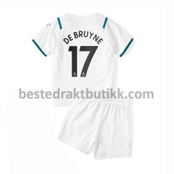 Fotballdrakter Manchester City Kevin De Bruyne 17 Bortedraktsett 2021-2022 til Barn