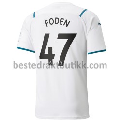 Fotballdrakter Manchester City Phil Foden 47 Bortedraktsett 2021-2022 til Herre
