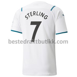 Fotballdrakter Manchester City Raheem Sterling 7 Bortedraktsett 2021-2022 til Herre