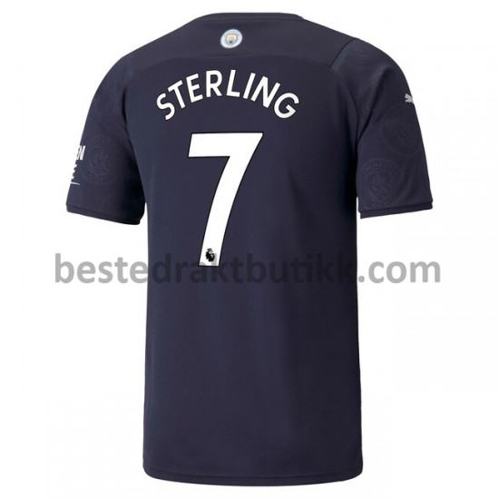 Fotballdrakter Manchester City Raheem Sterling 7 Tredjedraktsett 2021-2022 til Herre