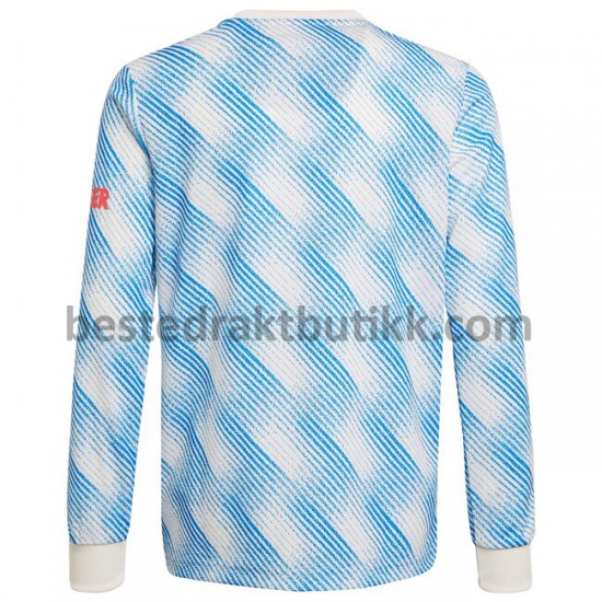 Fotballdrakter Manchester United Bortedraktsett 2021-2022 Langermet til Herre