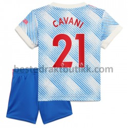 Fotballdrakter Manchester United Edinson Cavani 21 Bortedraktsett 2021-2022 til Barn