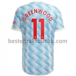 Fotballdrakter Manchester United Mason Greenwood 11 Bortedraktsett 2021-2022 til Herre