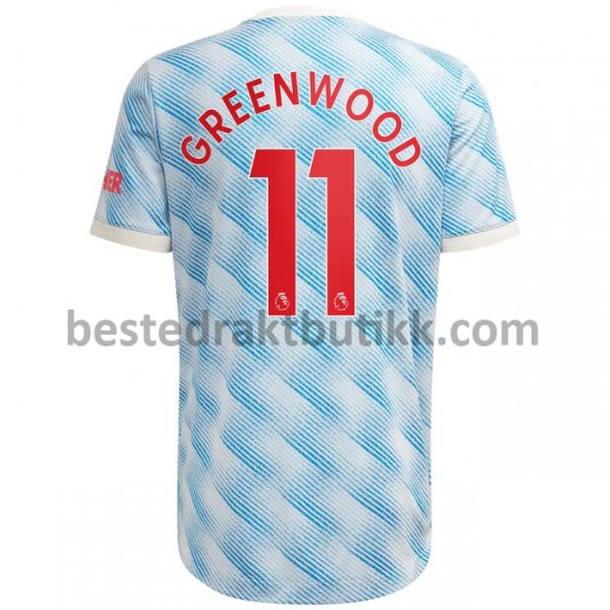 Fotballdrakter Manchester United Mason Greenwood 11 Bortedraktsett 2021-2022 til Herre