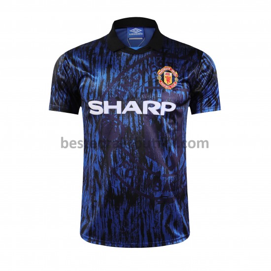 Fotballdrakter Manchester United Retro Bortedraktsett 1993 til Herre
