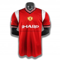 Fotballdrakter Manchester United Retro Hjemmedraktsett 1985 til Herre
