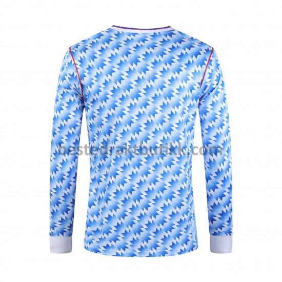 Fotballdrakter Manchester United Retro Hjemmedraktsett 1992 Langermet til Herre