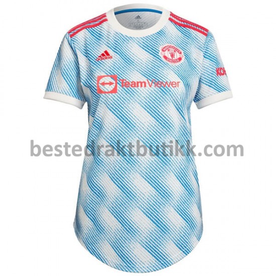 Fotballdrakter Manchester United Bortedraktsett 2021-2022 til Dame