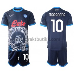 Fotballdrakter SSC SSC Napoli Diego Maradona 10 Special 2 Hjemmedraktsett 2021-2022 til Barn